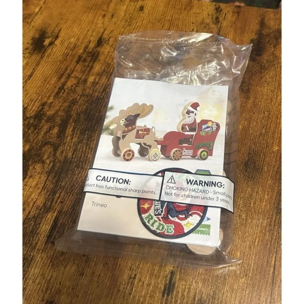 Lowe's Kids DIY-U‎ Worship December 2025 Sleigh Ride New Patch Included